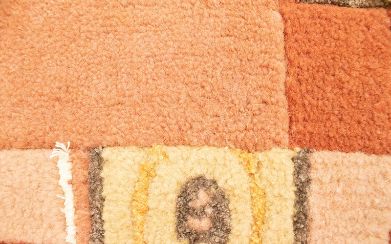 Nepal tapijt - 60 x 40 cm - roze