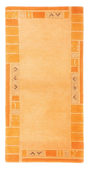 Nepal tapijt - 140 x 70 cm - oranje
