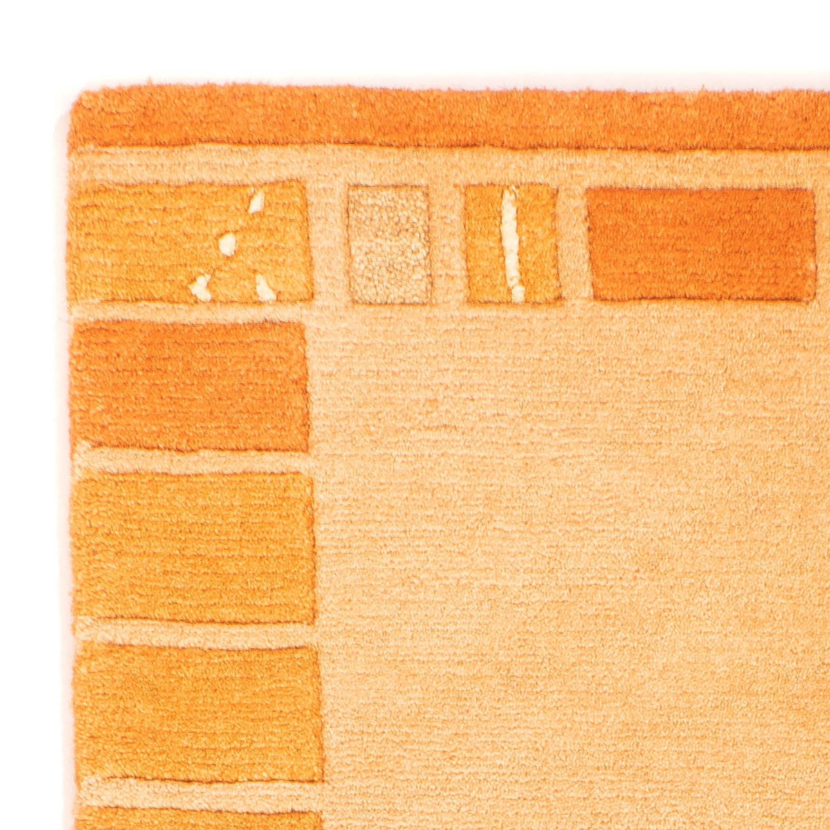 Nepal tapijt - 140 x 70 cm - oranje