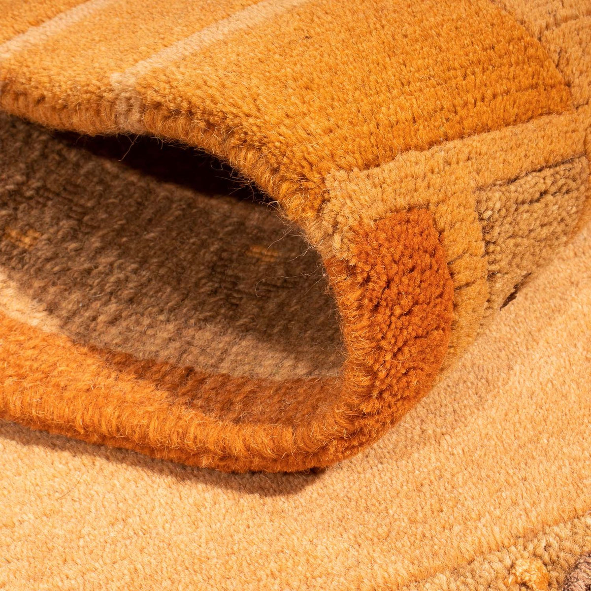 Nepal tapijt - 140 x 70 cm - oranje