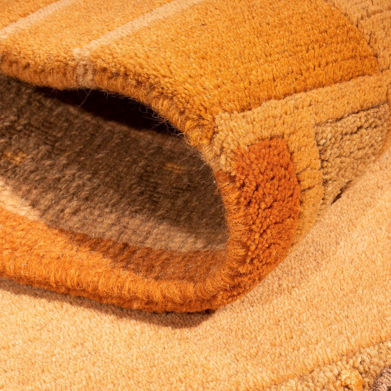 Nepal tapijt - 140 x 70 cm - oranje