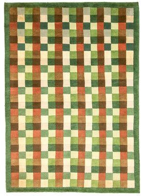 Nepal tapijt - 230 x 160 cm - groen
