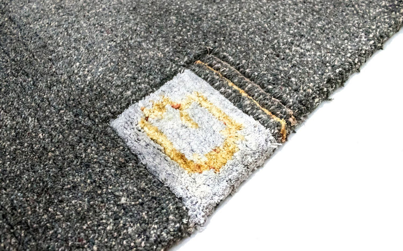 Nepal tapijt - 140 x 70 cm - zilver