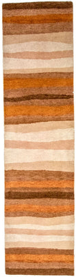 Loper Gabbeh tapijt - Indus - 300 x 80 cm - veelkleurig