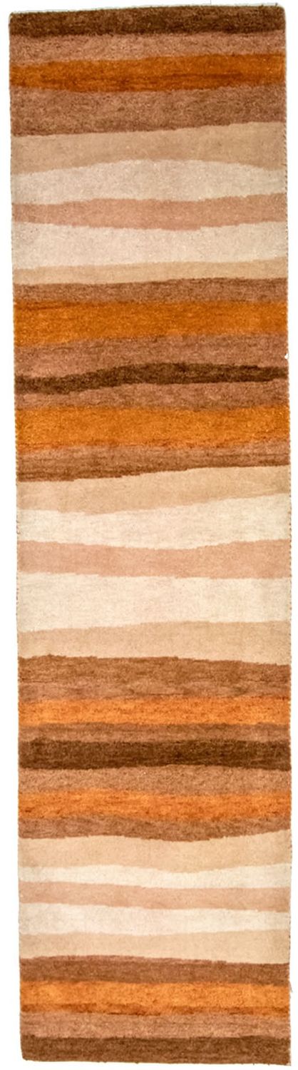 Loper Gabbeh tapijt - Indus - 300 x 80 cm - veelkleurig