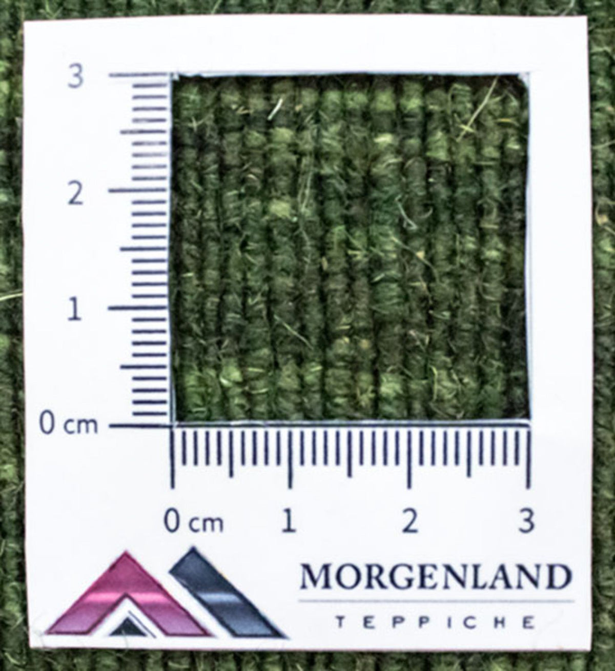 Wollen tapijt - 180 x 120 cm - groen