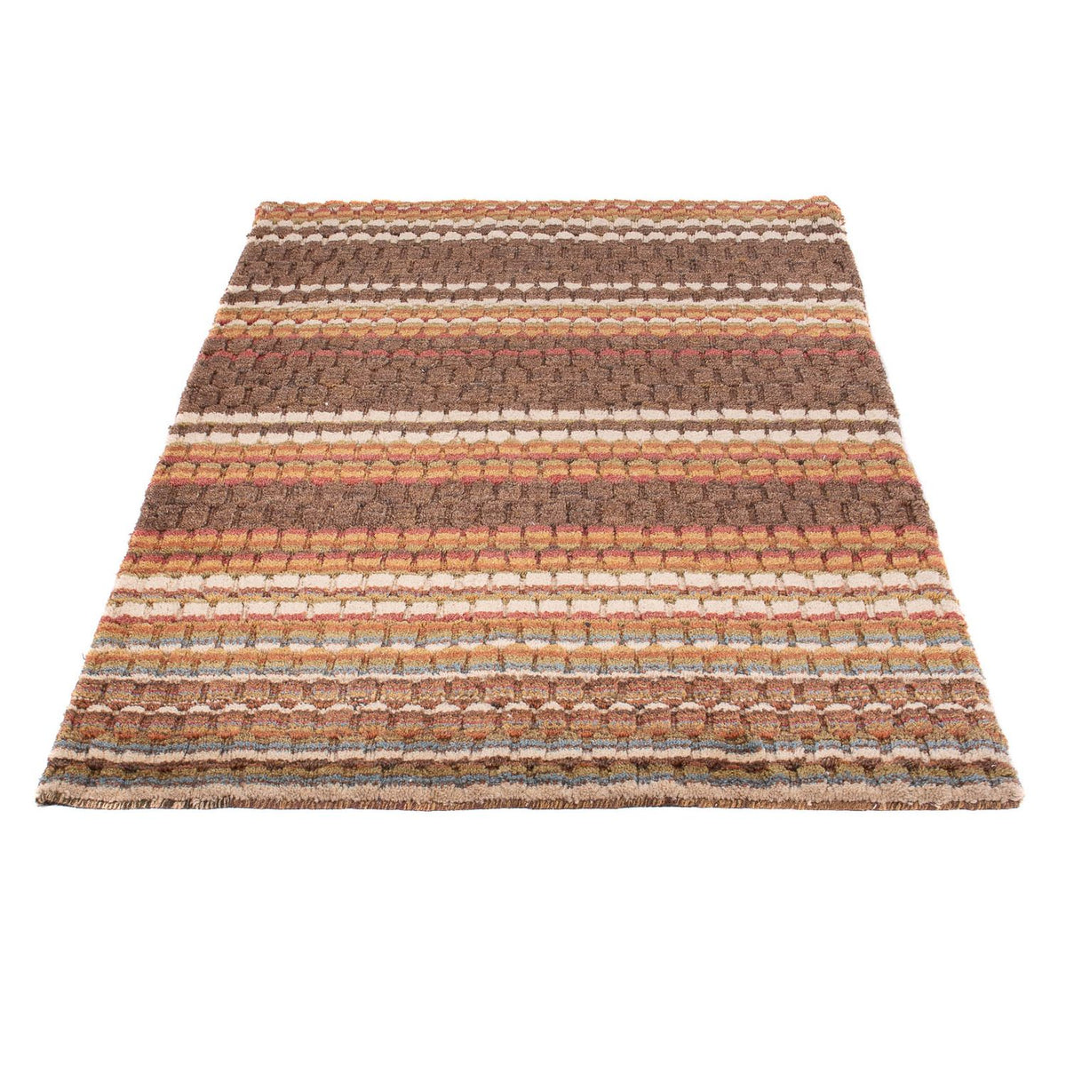 Gabbeh Tapijt - Loribaft Softy - 150 x 100 cm - donkerbruin