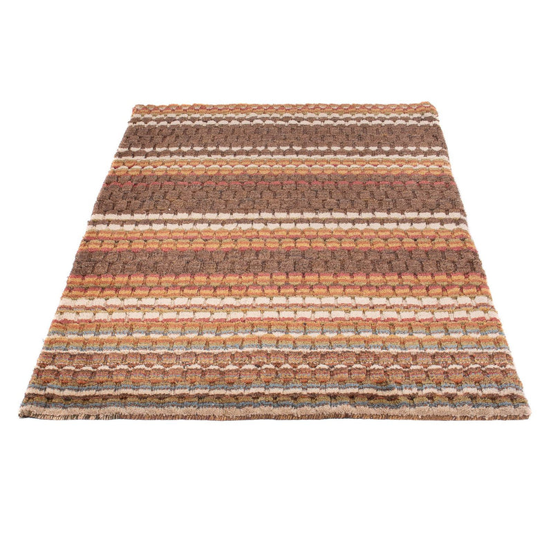 Gabbeh Tapijt - Loribaft Softy - 150 x 100 cm - donkerbruin