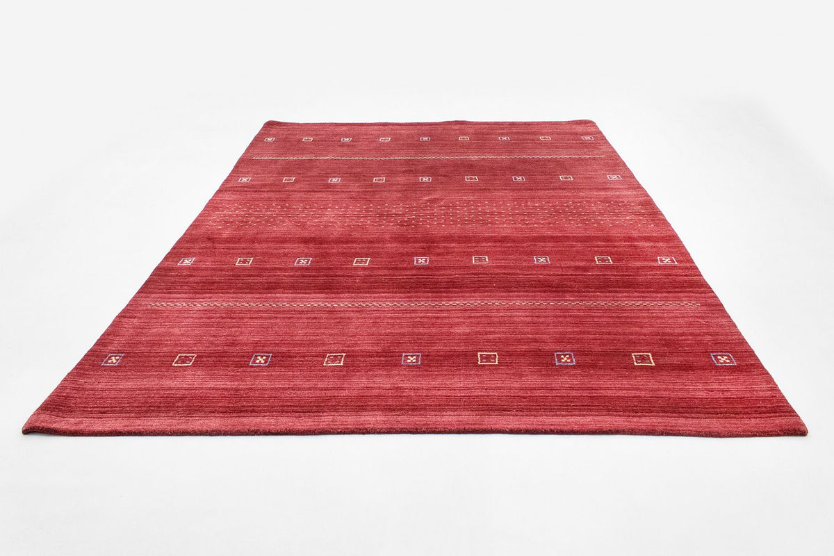 Wollen tapijt - 240 x 170 cm - rood