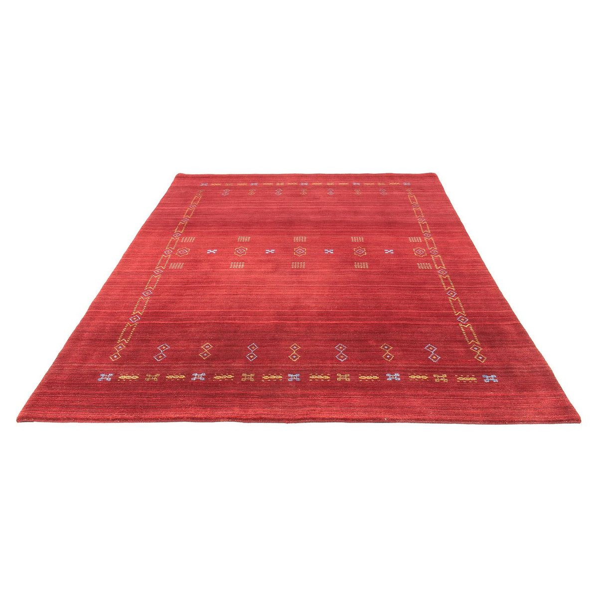 Gabbeh Tapijt - Loribaft Softy - 240 x 170 cm - donkerrood