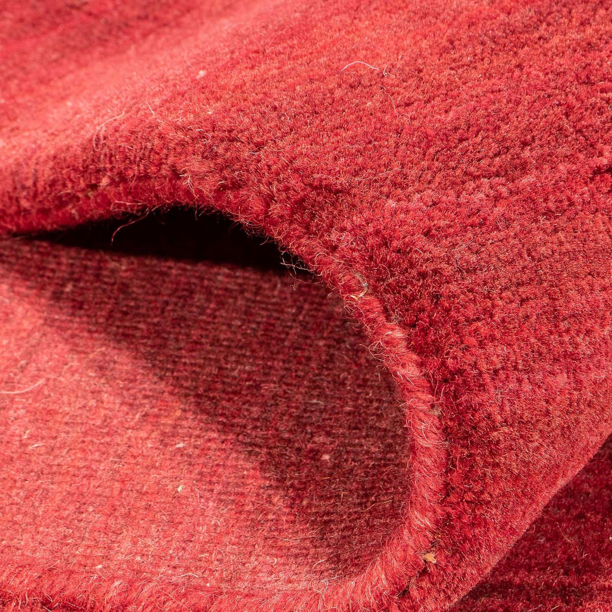 Gabbeh Tapijt - Loribaft Softy - 240 x 170 cm - donkerrood