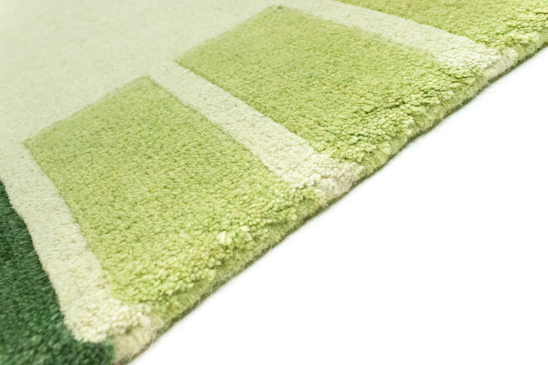 Nepal tapijt - 180 x 120 cm - lichtgroen