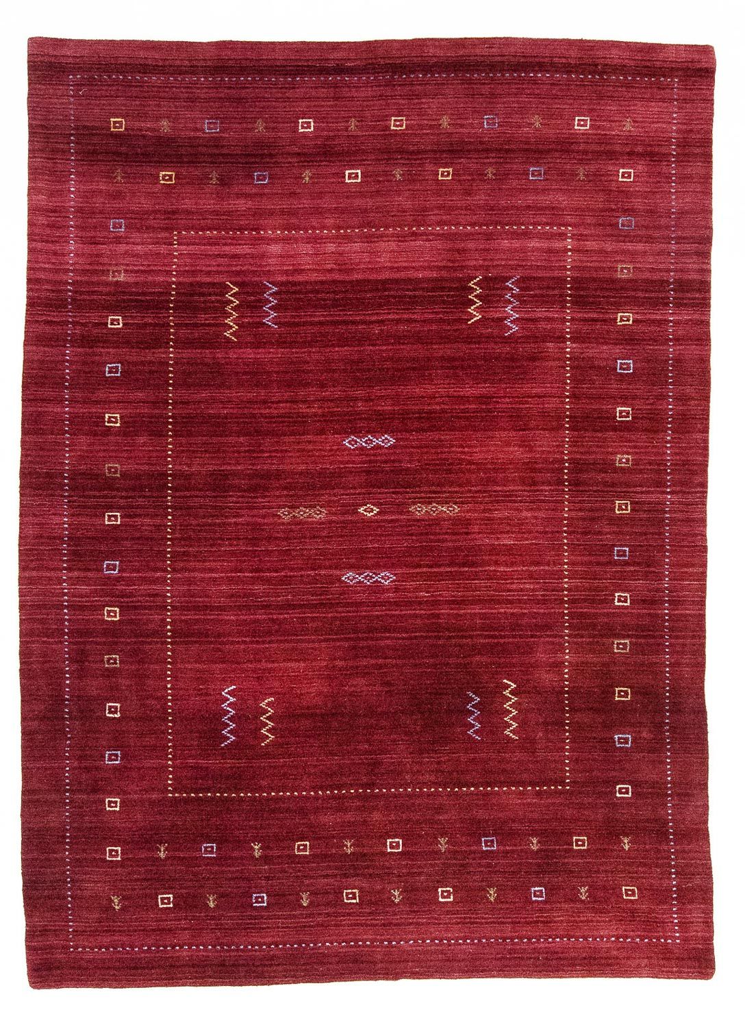 Gabbeh Tapijt - Zacht - 240 x 170 cm - rood