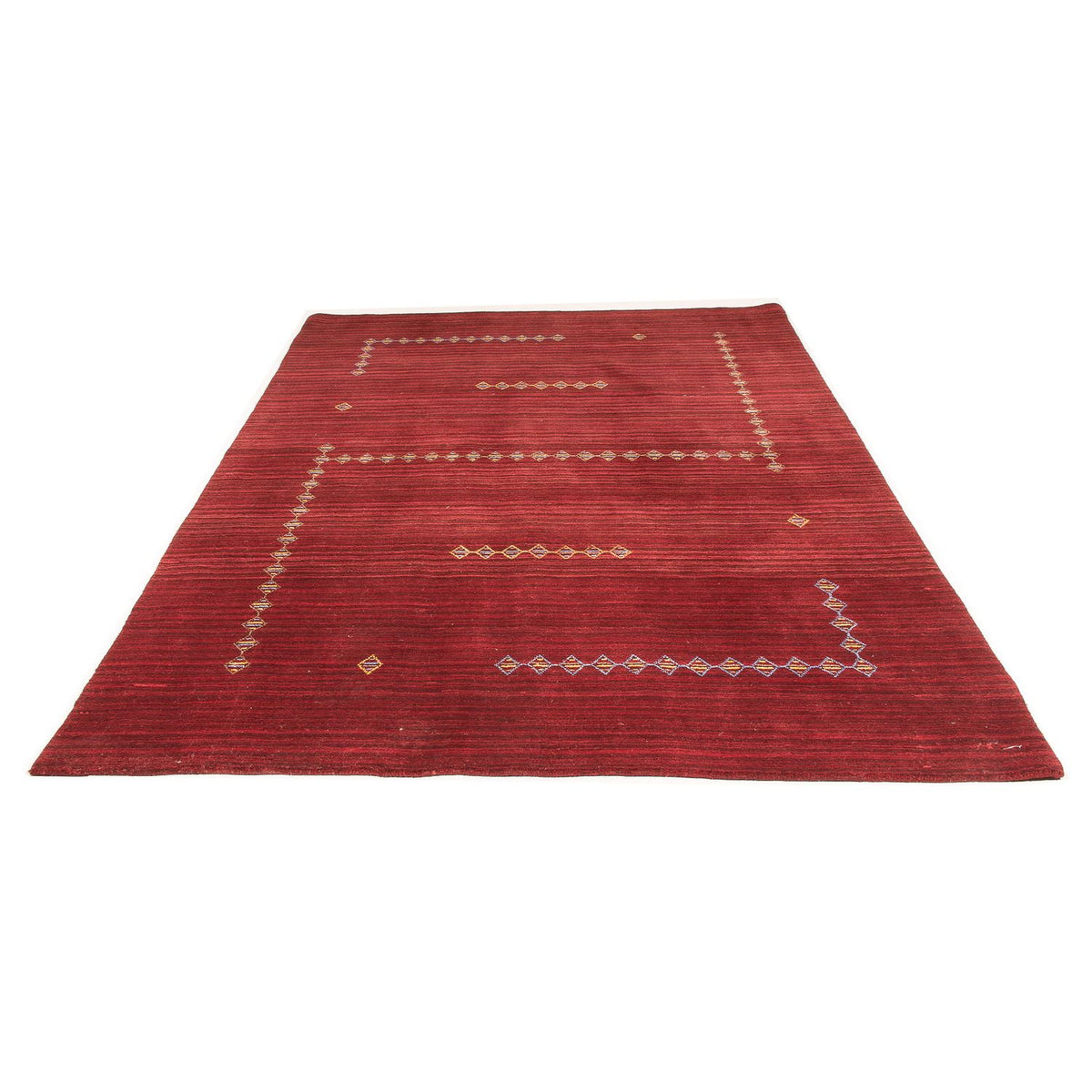 Gabbeh Tapijt - Loribaft Softy - 240 x 170 cm - donkerrood