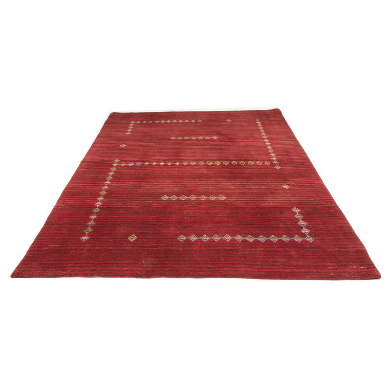 Gabbeh Tapijt - Loribaft Softy - 240 x 170 cm - donkerrood