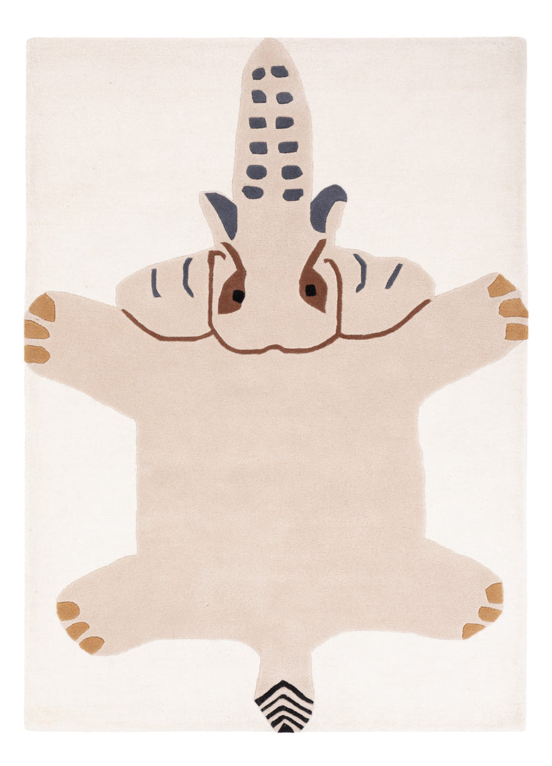 Kinderteppich Elefant liegend