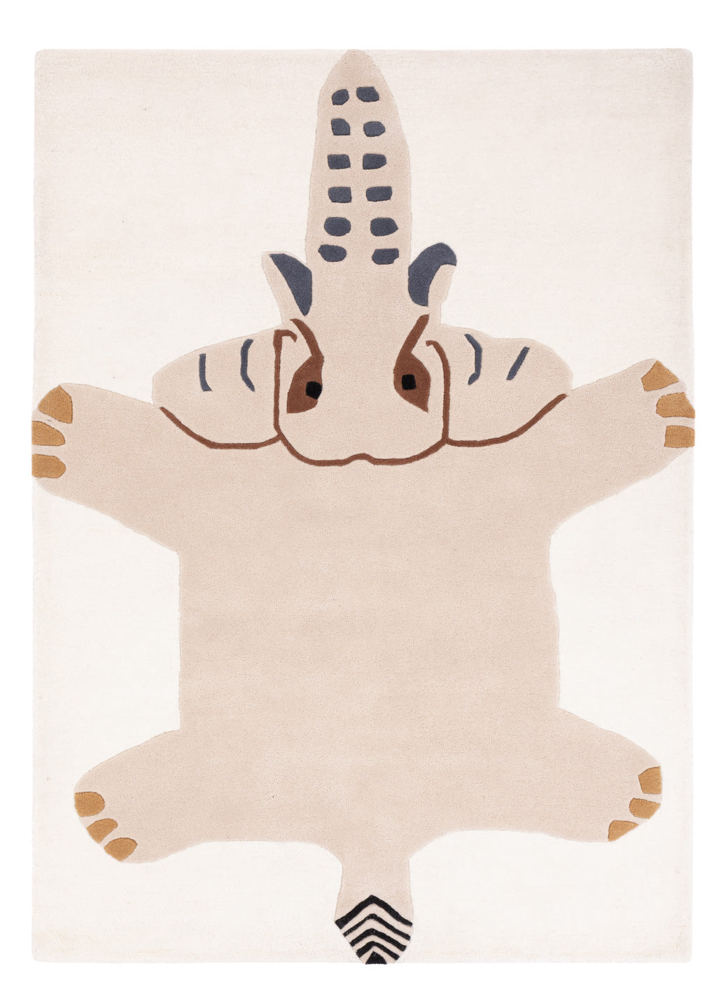 Kinderteppich Elefant liegend
