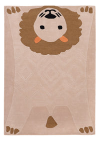 Kindertapijt Löwe Dschungelkönig - Wollen tapijt – product image