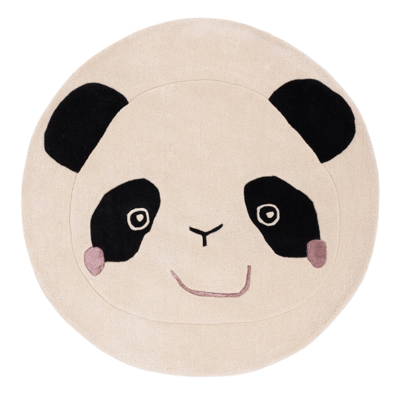 Panda Kindertapijt Rond