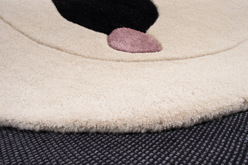 Panda Kindertapijt Rond