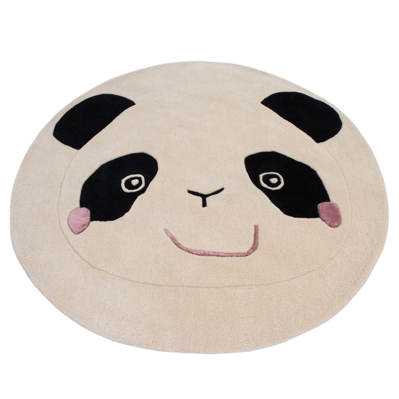 Panda Kindertapijt Rond