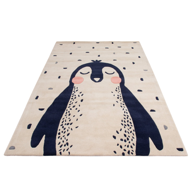 Kindertapijt Pinguin Antarktika - Wollen tapijt