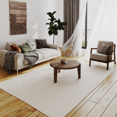 Wollen tapijt - Soft Snowdrift - rechthoekig