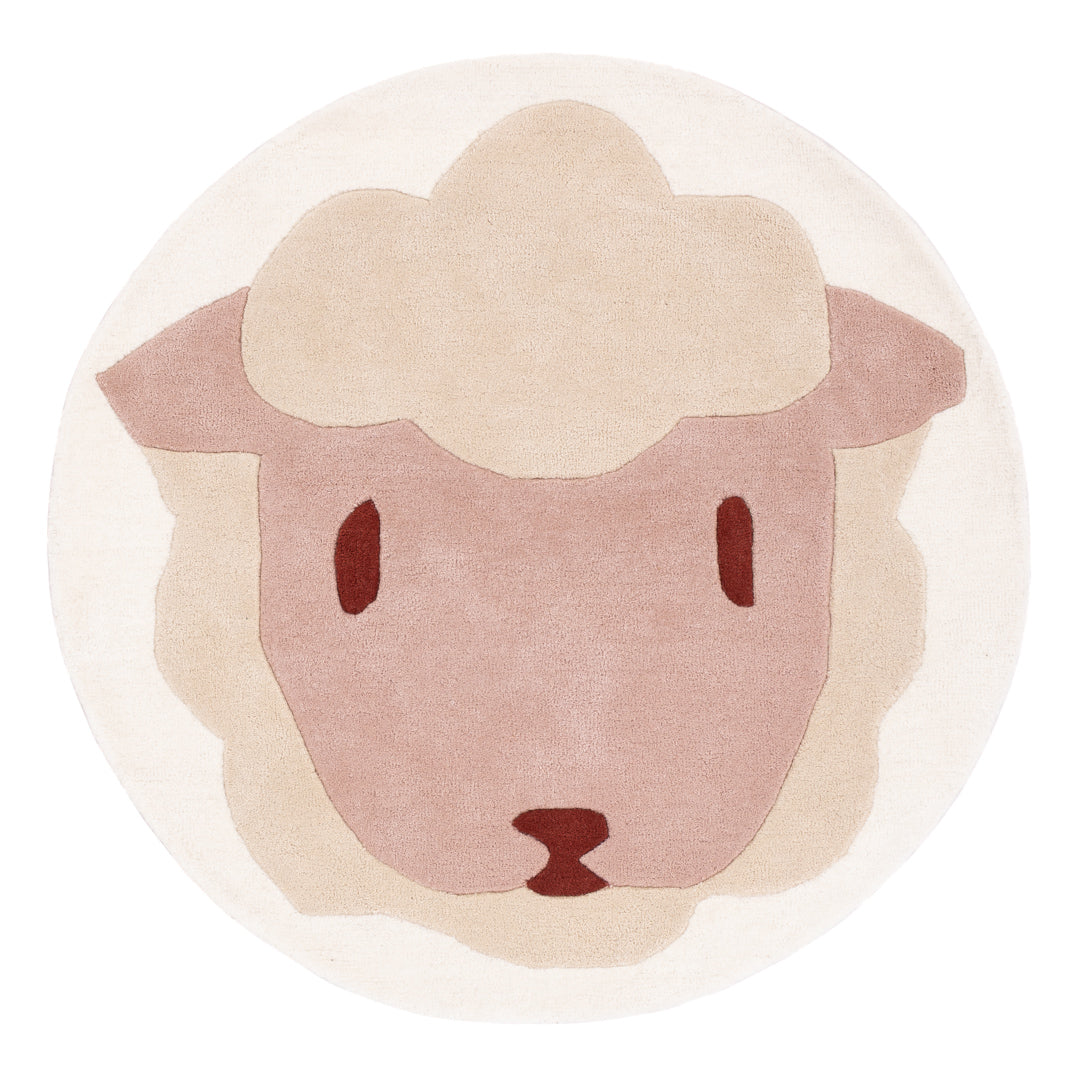 Schaap Kindertapijt Rond