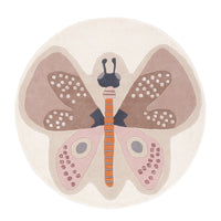 Vlinder Kindertapijt Rond – product image