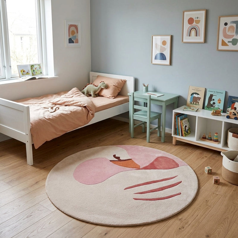 Zwaan Kindertapijt Rond
