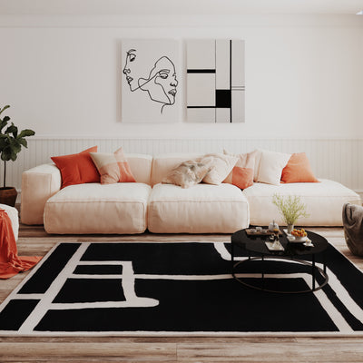 Wollen tapijt - Urban-Edge - rechthoekig