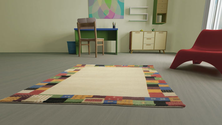 Gabbeh tapijt - Indus - Elite - rechthoekig