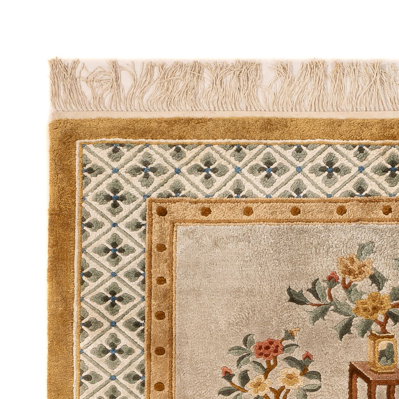 Chinese zijde Tapijt 154x93cm - Oosters Tapijt