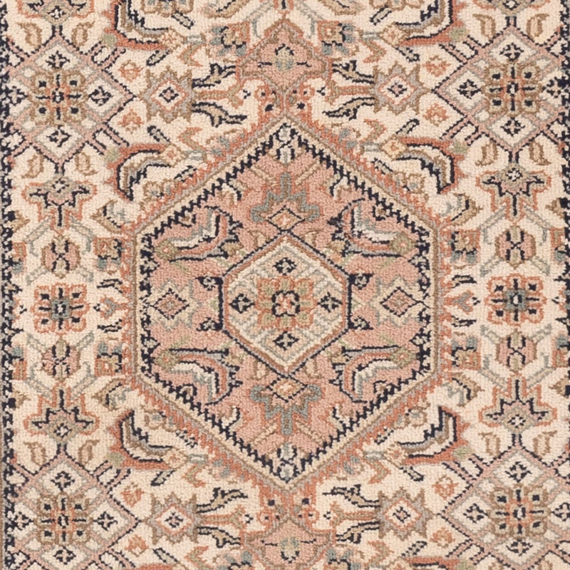 Oosters tapijt - Bijar - Indus - 140 x 70 cm - donker beige
