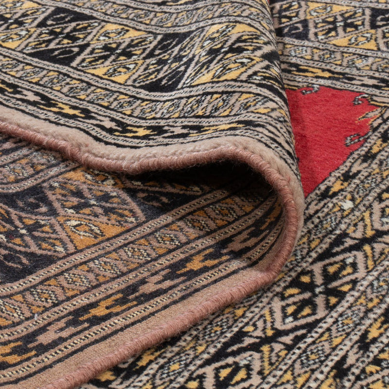 Pakistaans tapijt - 124 x 82 cm - rood