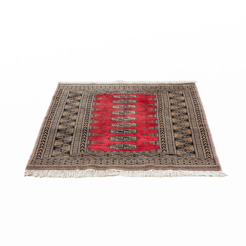 Pakistaans tapijt - 124 x 82 cm - rood