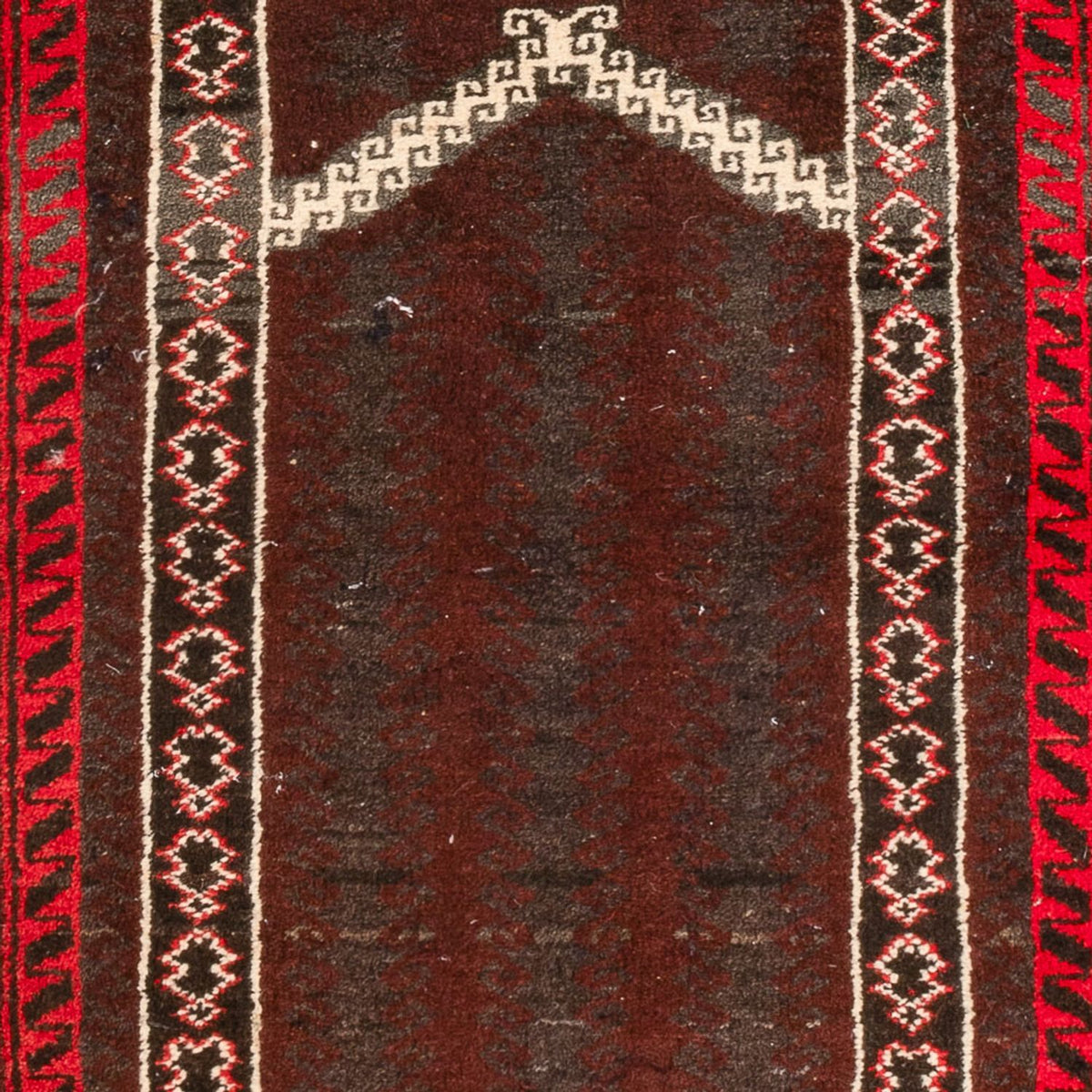 Baluch tapijt - 147 x 97 cm - donkerrood