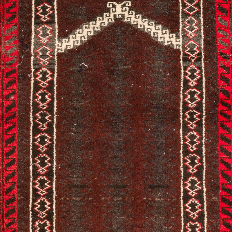Baluch tapijt - 147 x 97 cm - donkerrood