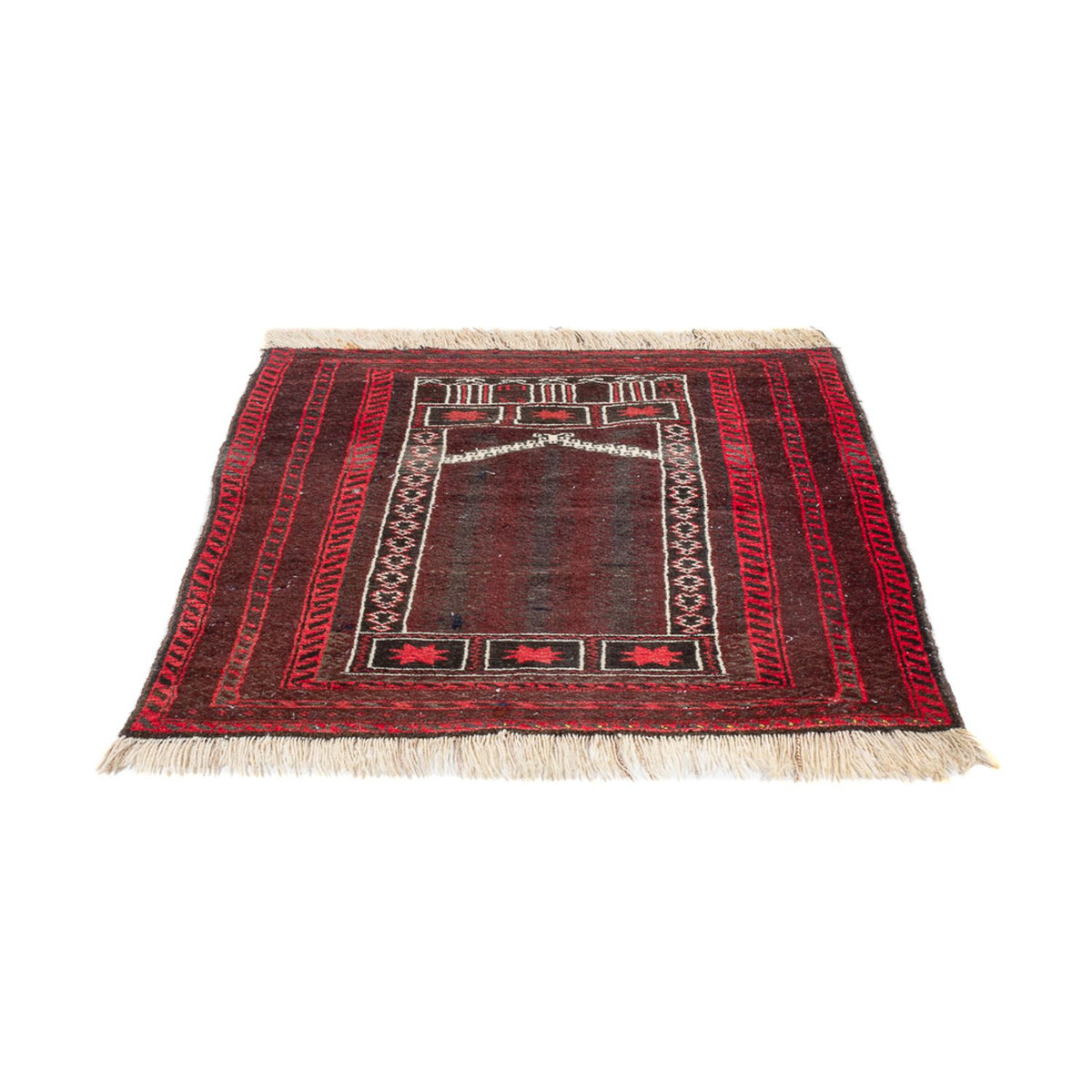Baluch tapijt - 147 x 97 cm - donkerrood