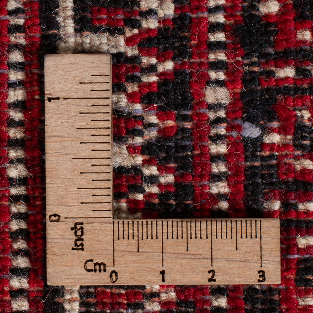 Turkaman tapijt - 117 x 95 cm - veelkleurig